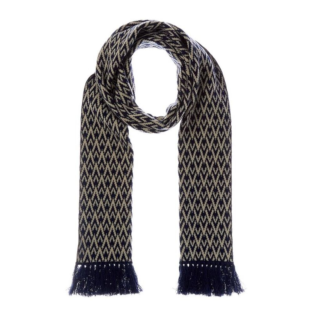 Valentino Wool Scarf, Blue